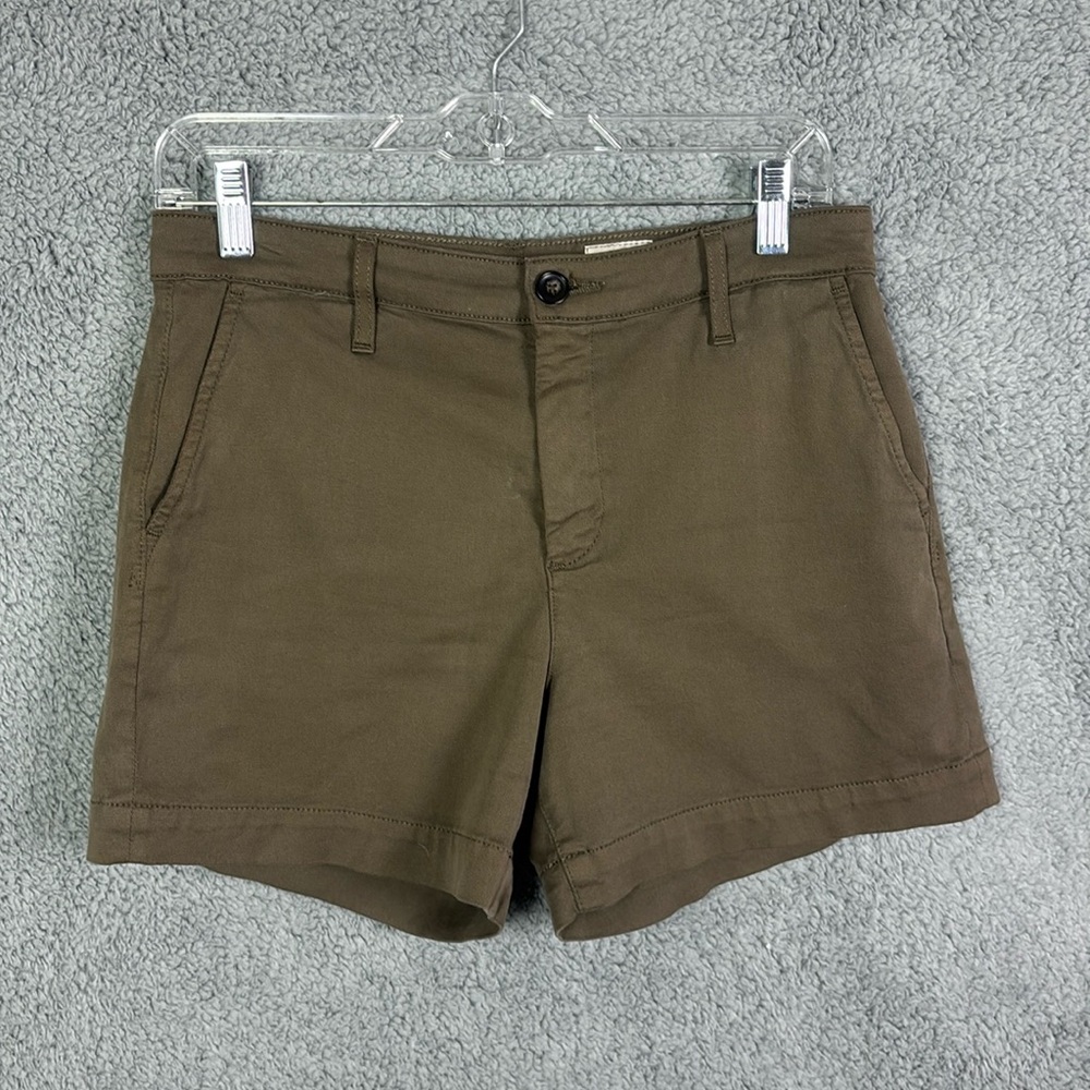 💚👖AG Adriano Goldschmied Shorts Sz 27R The Caden Tailored Short Cotton Stretch - Picture 2 of 6
